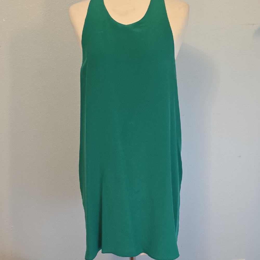 Lavender Brown Teal Mini Dress